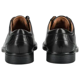 CLARKS Un Aldric Lace Schuhe Black Leather 43