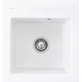 Villeroy & Boch Subway 45 XS weiß alpin + Handbetätigung + Lochbohrungen