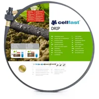 Cellfast Tropfschlauch 7,5 m schwarz