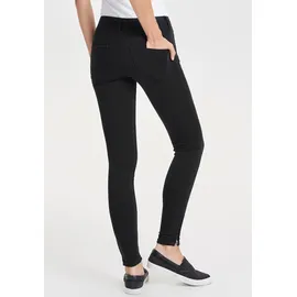 Only Ankle-Jeans ONLKENDELL ETERNAL LIFE Ankle BLACK NOOS mit Zipper am Saum schwarz XS (34)