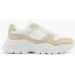 Chunky Sneaker - Damen - beige