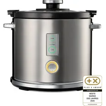 Solis Reiskocher, Dampfgarfunktion, 1,2 Liter, Warmhaltefunktion, beschichtet