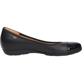 Gabor Damen Ballerina, schwarz(schwarz), Gr. 71/2 - Schwarz - 41