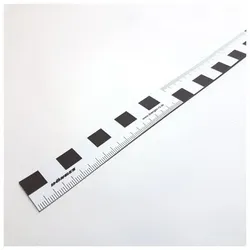Lineal mit mm-Skala, magnetisch, 300 x 19mm - 300 x 19