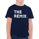 Shirtracer T-Shirt »The Original The Remix Kind - Partner-Look Familie Kind - Jungen Kinder T-Shirt« remix shirt kind - familien shirts - t-shirt familie - kinder tshirt blau 140 (9/11 Jahre)