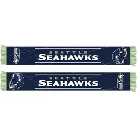 Great Branding Seattle Seahawks Schal Fanschal Scarf ** Team HD Knitted Jaquard Scarf ** in 145 x 20 cm - Einheitsgröße