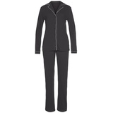 VIVANCE DREAMS Damen Pyjama schwarz Gr.44/46