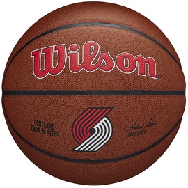 Wilson Basketball TEAM ALLIANCE, PORTLAND TRAIL BLAZERS, Indoor/Outdoor, Mischleder, Größe: 7