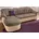 Eckcouch Beige/Braun