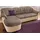 DOMO collection Eckcouch Kunstleder 3-Sitzer Beige/Braun