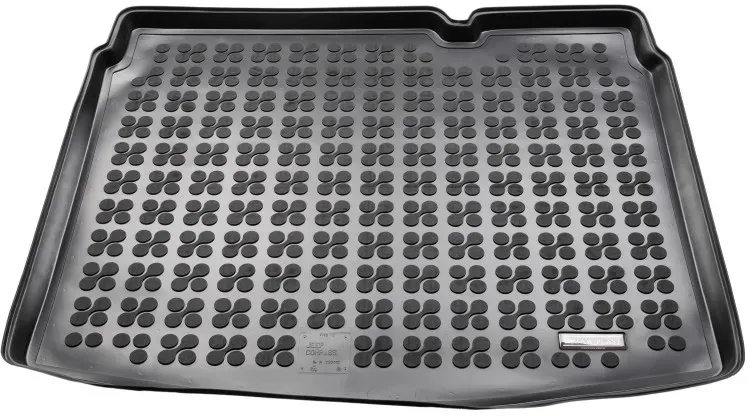Gummimatte für den Kofferraum für Jeep Compass II MP/552 (2017+) (unterer Ladeboden) - Rezaw Plast