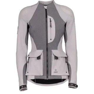 Knox Tor Damen Protektorenjacke grau, M