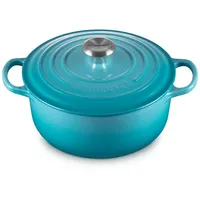 Le Creuset Signature Bräter 20 cm rund karibik