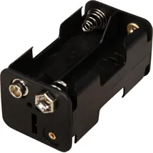 goobay Batteriehalter 4x Mignon Schwarz