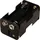 goobay Batteriehalter 4x Mignon Schwarz
