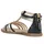 GEOX Karly Sandalen Black / Platinum 37