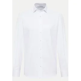Eterna Langarmhemd Comfort Fit Weiß 45