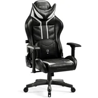 Diablo Chairs X-Ray Gaming-Stuhl schwarz/weiß Small