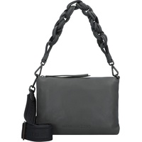 Harbour 2nd Just Pure Florina Schultertasche Leder 30 cm dolphin grey