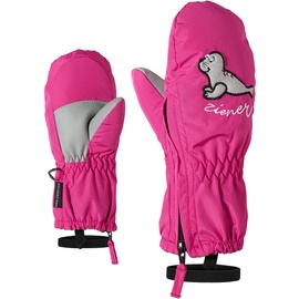 Ziener Baby LE ZOO MINIS glove Ski-handschuhe / Wintersport |warm, atmungsaktiv, rosa (pop pink), 104