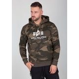 Alpha Industries Basic Hoody Gr. XXXL, olive camo, , 67862029-XXXL