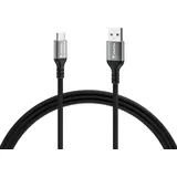 Varta USB-A auf USB-C 2 m Schwarz/Grau/Mehrfarbig