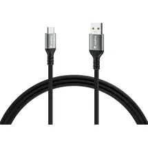 Varta USB-A auf USB-C 2 m Schwarz/Grau/Mehrfarbig