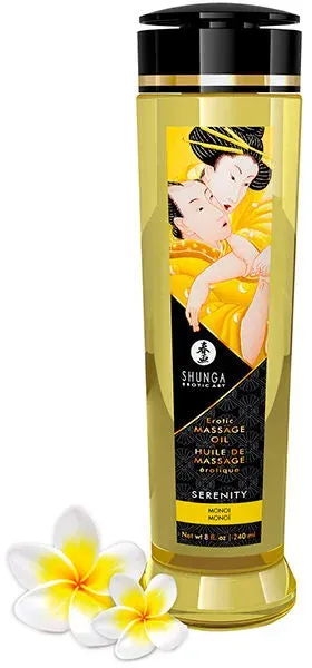 SHUNGA - SERENITY EROTISCHES MASSAGEÖL 240 ML