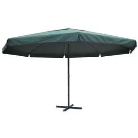 vidaXL Sonnenschirm Ø 500 cm Grün