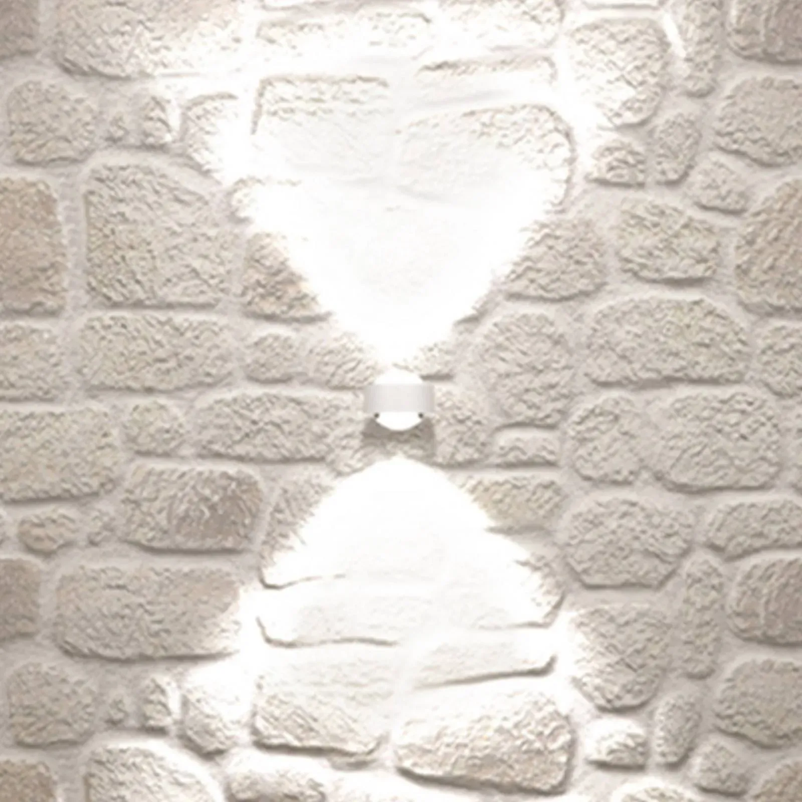Top Light LED Wandlampe PUK Mini Wall, dimmbar, weiß / opal, für Wohn- / Esszimmer, Metall, Design, LED Wandleuchte, Wandlampe Innen - 10 cm - 8 cm - 6.5 cm