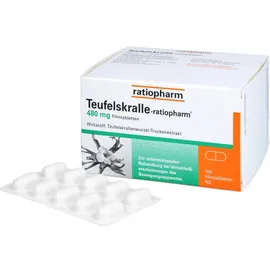 Ratiopharm TEUFELSKRALLE-RATIOPHARM Filmtabletten