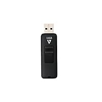 V7 VF232GAR-3E Slider USB 2.0 Speicherstick 32 GB schwarz