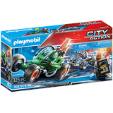 Playmobil City Action Polizei-Kart: Verfolgung des Tresorräubers 70577