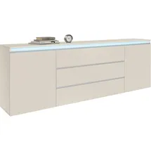Home Affaire Magic 240 x 81 x 40 cm kaschmir matt / Braun