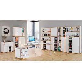VCM Salia Büroschrank 39,0 x 70,0 x 50,0 cm weiß