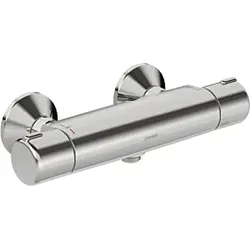 Hansa Hansamicra Brause-Thermostat 58152171 AP, S-Anschlüsse, vertauschte Kalt-/Warmwasser-Anschlüsse, chrom