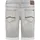 Mustang Jeans-Short Chicago in grau mit Kontrastnähten-W36