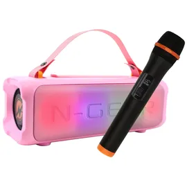 N-Gear Blazooka 703 Tragbarer Stereo-Lautsprecher Pink 100 W