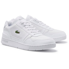 Lacoste T-Clip 0722 1 SMA Sneakers, Wht/Wht, 46 EU