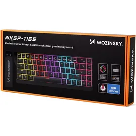 wozinsky WKGP-1165 RGB Gaming-Tastatur QWERTY