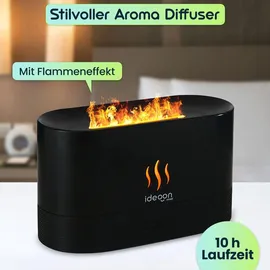 ideoon home Aroma Diffuser 18 cm schwarz