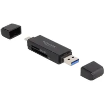 DeLock Kartenleser (SD, miniSD, RS-MMC, TransFlash, MMCmobile, microSD, MMCplus,