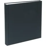 Deknudt Fotoalbum Leinen 30 x 33 cm, - Black