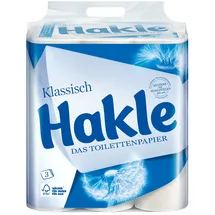 Hakle Toilettenpapier Klassisch 3-lagig 8 Rollen
