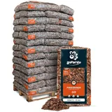 Galamio Rindenmulch Pinie Mittel 60l x 39 Sack 2340l Palette - 2340 l