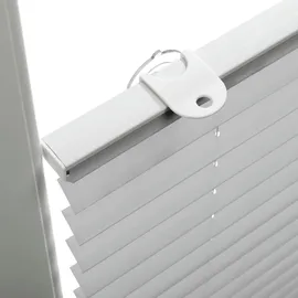 GARDINIA Plissee Solo mit Saugnäpfen Grau