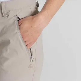 Craghoppers NosiLife Pro Convertible Trouser III Zip-Off-Hose Soft Mushroom 38