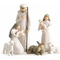 Enesco Willow Tree Nativity Figurine - Heilige Familie - 26005