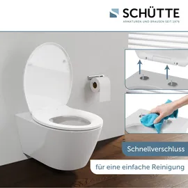 Schütte Duroplast WC-Sitz Weiß
