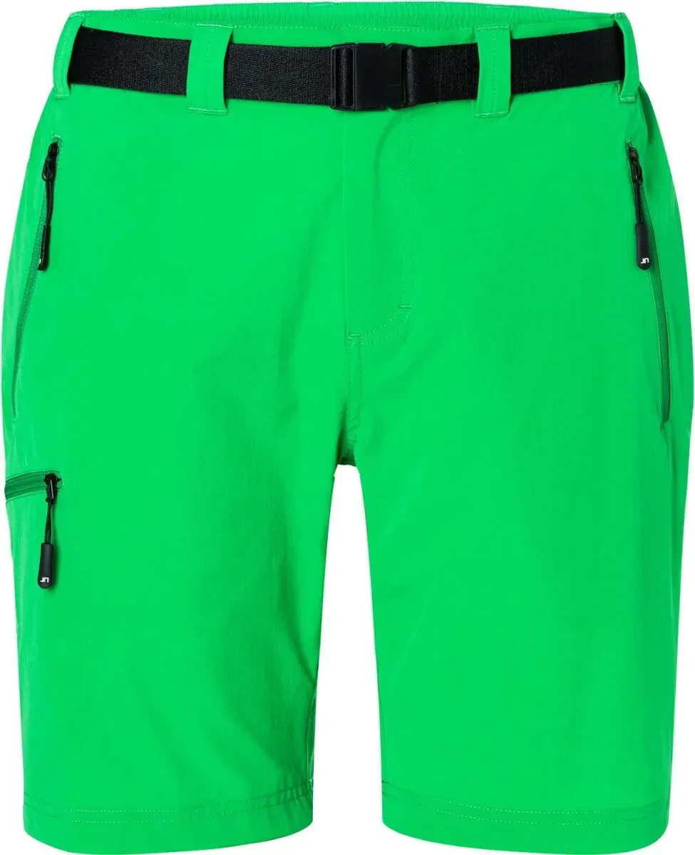 James & Nicholson Herren Trekking Hose kurz Shorts JN1204 fern green L